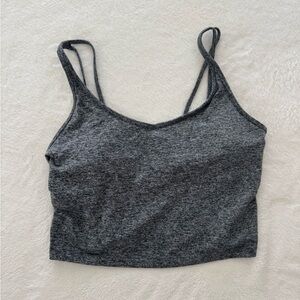 Vuori Halo Performance Crop XL Heather Gray